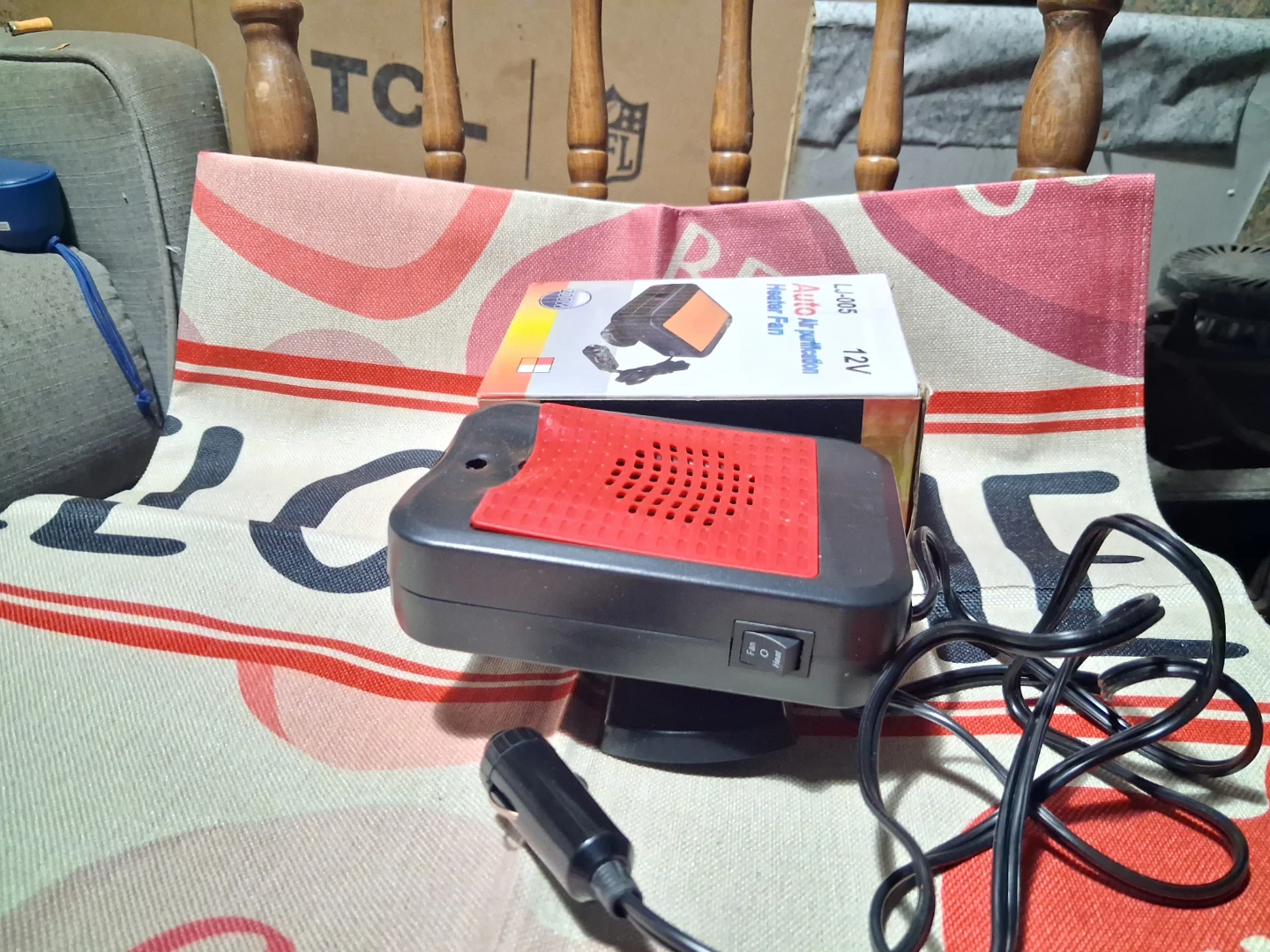 LJ-005 12V Auto Air Purification Heater Fan - photo 2