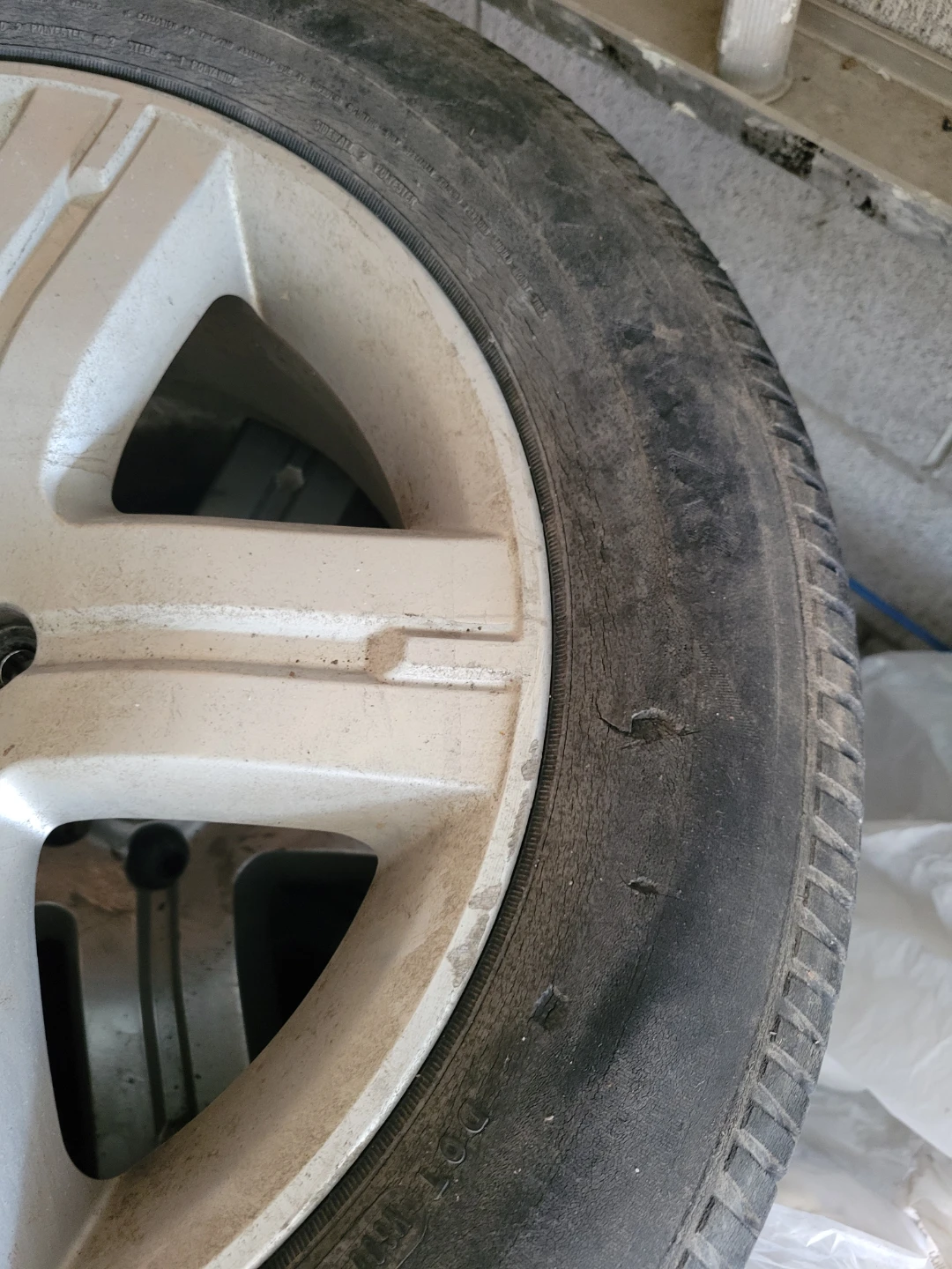 Subaru OEM Alloy Wheels with Tires - photo 3