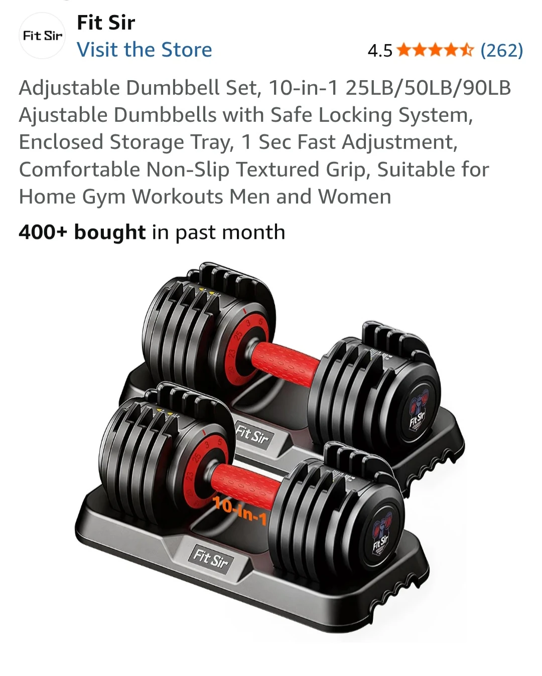 Adjustable dumbbells - photo 3