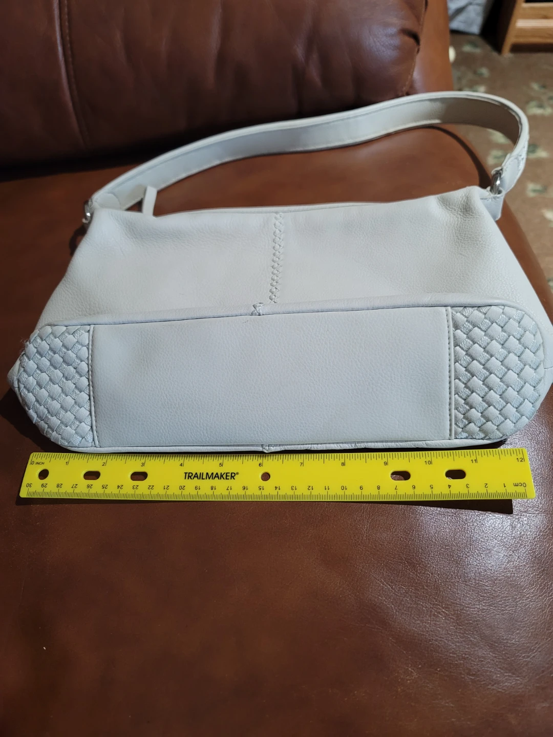 The Sak Pink Label White Shoulder Bag