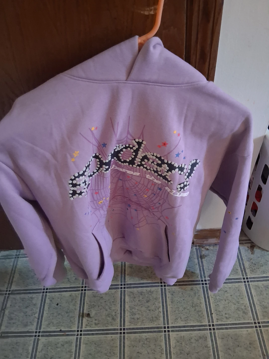 Purple Spider Hoodie