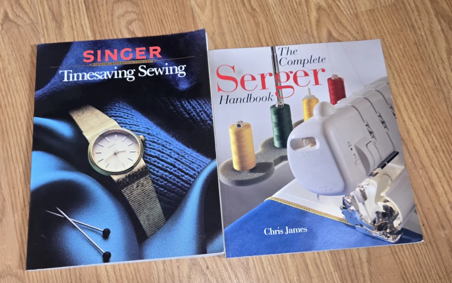 Singer Timesaving Sewing and The Complete Serger Handbook