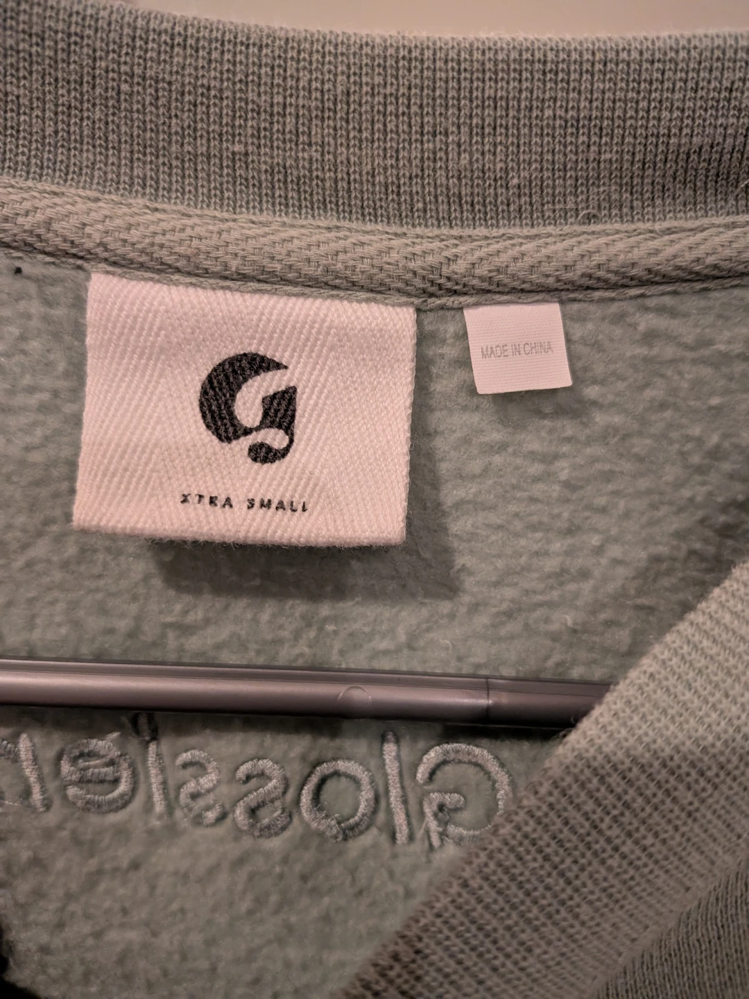 Glossier Sage Green Crewneck Sweatshirt - photo 4