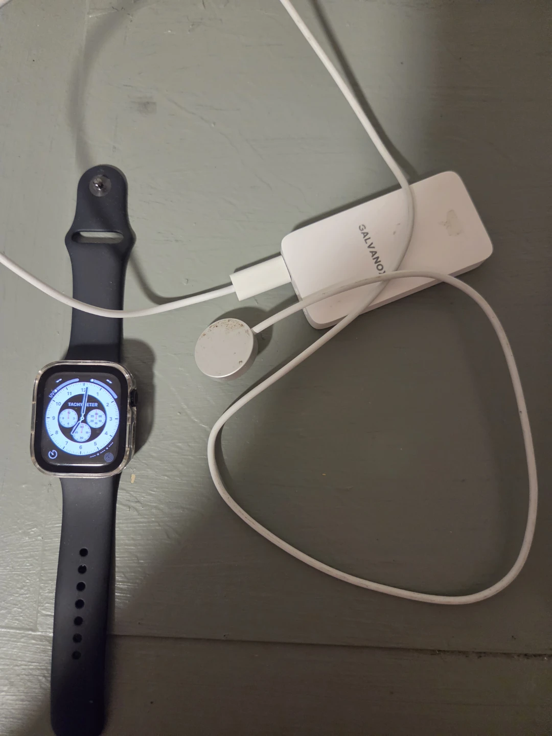 Apple Watch with black sport band - photo 2