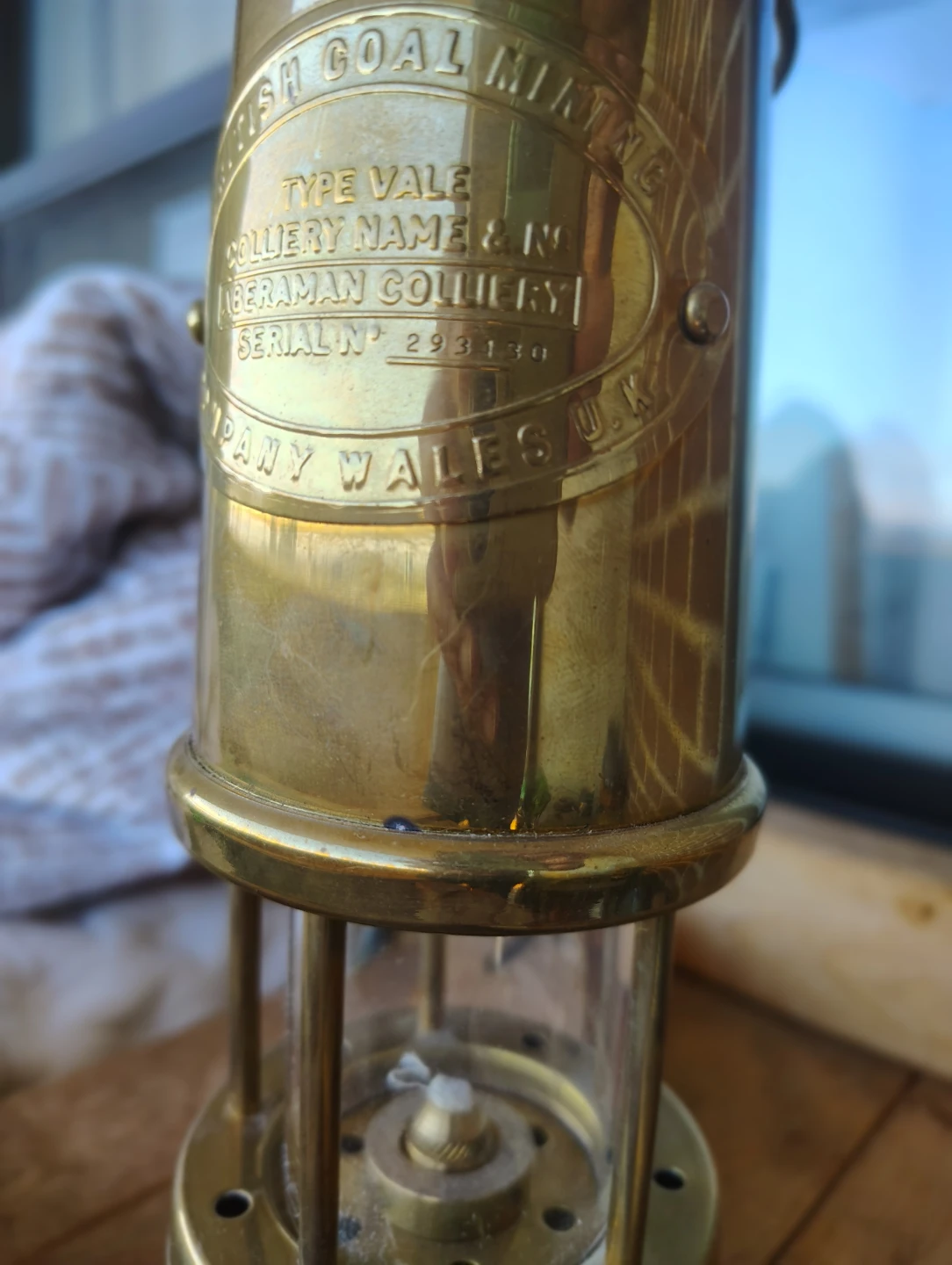 British Coal Mining Company Miner's Lamp - photo 2