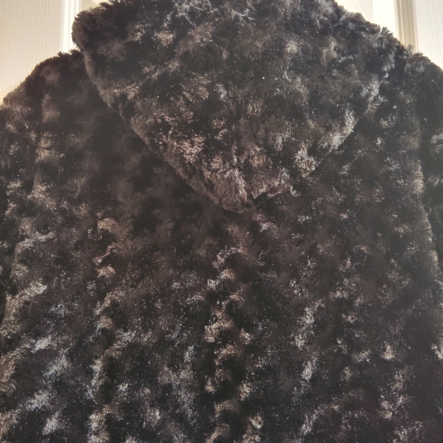 Rock Revolution Black Faux Fur Hooded Jacket - photo 3