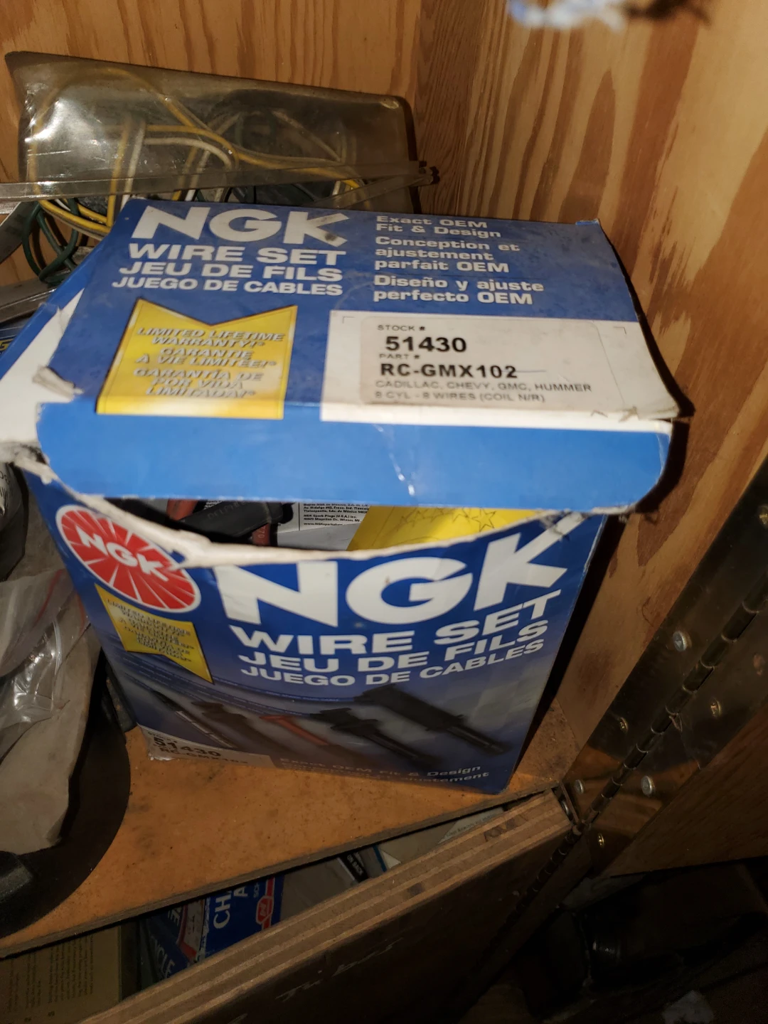 NGK Spark Plug Wire Set 51430