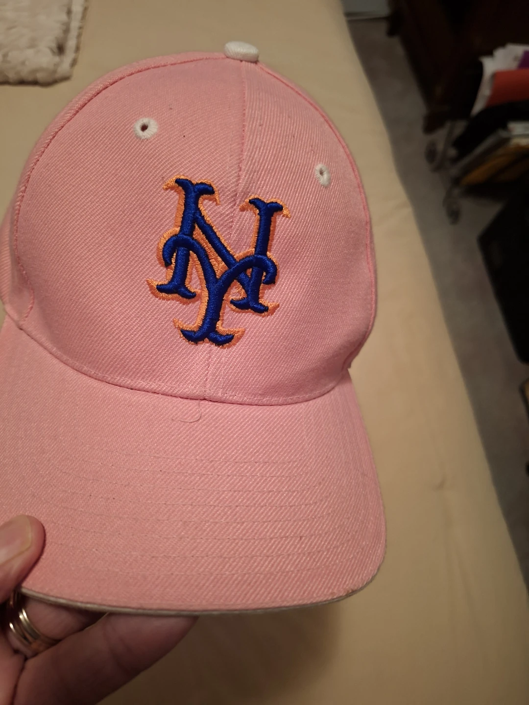 Pink New York Mets Baseball Cap