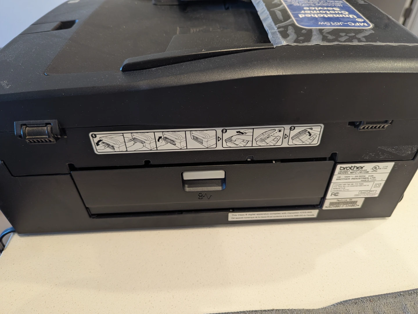 Brother Printer Fax machine MFC J615w - photo 5