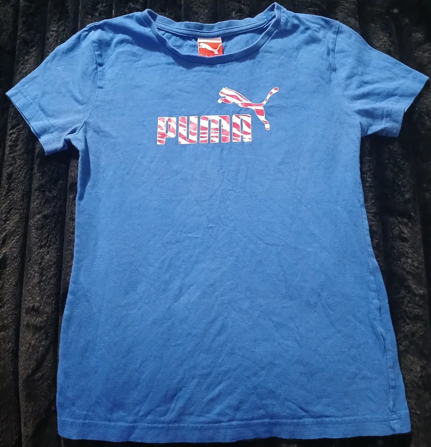 Puma Blue Short Sleeve T-Shirt - photo 2