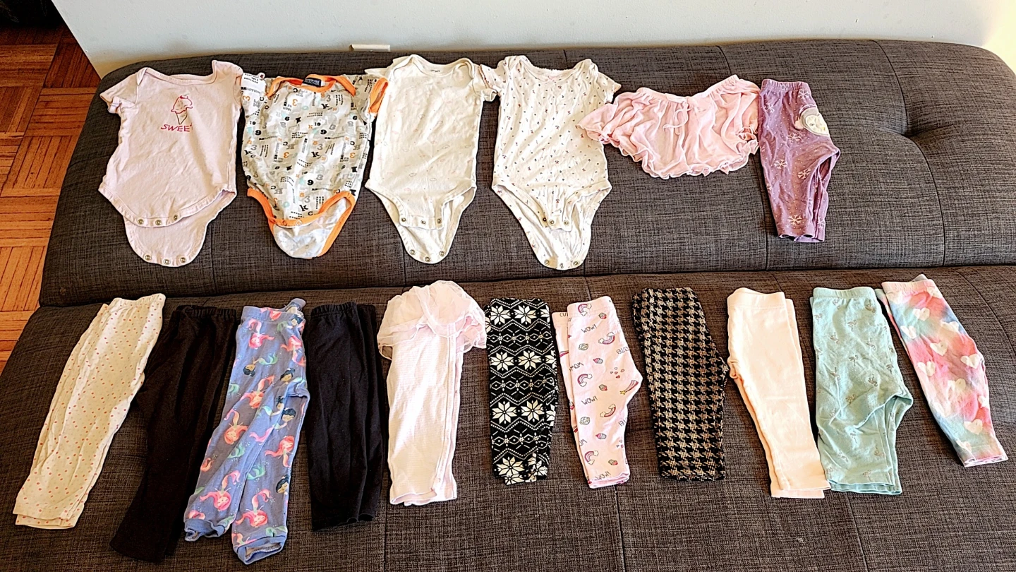 Large Bundle of Baby Girl Clothing - photo 5