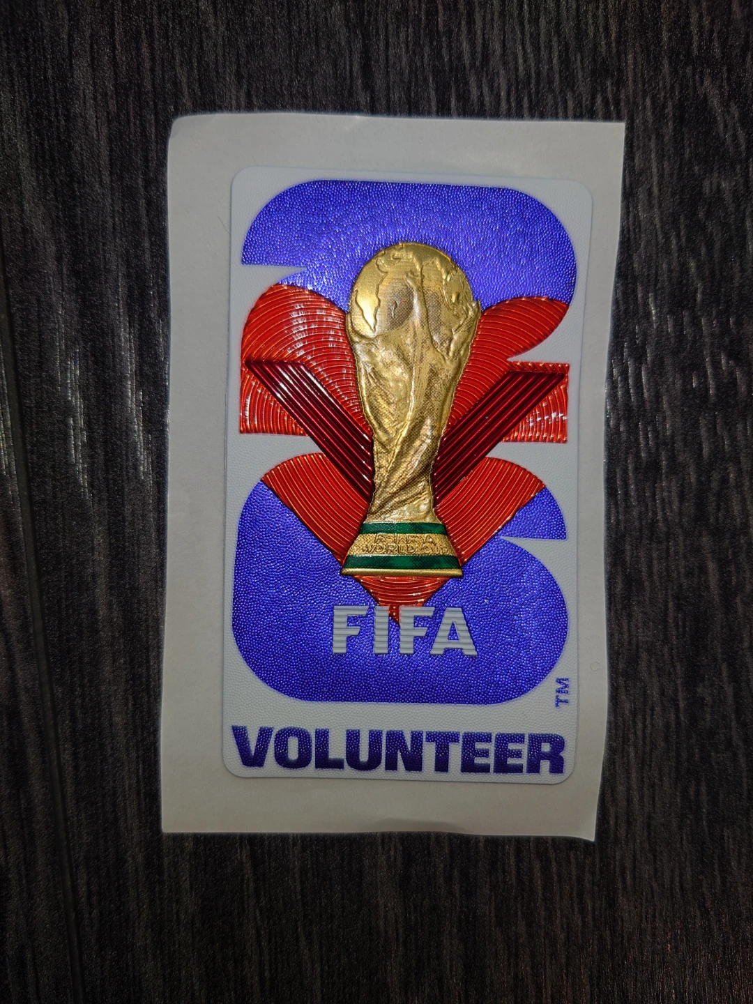 FIFA World Cup 2026 Volunteer Patch