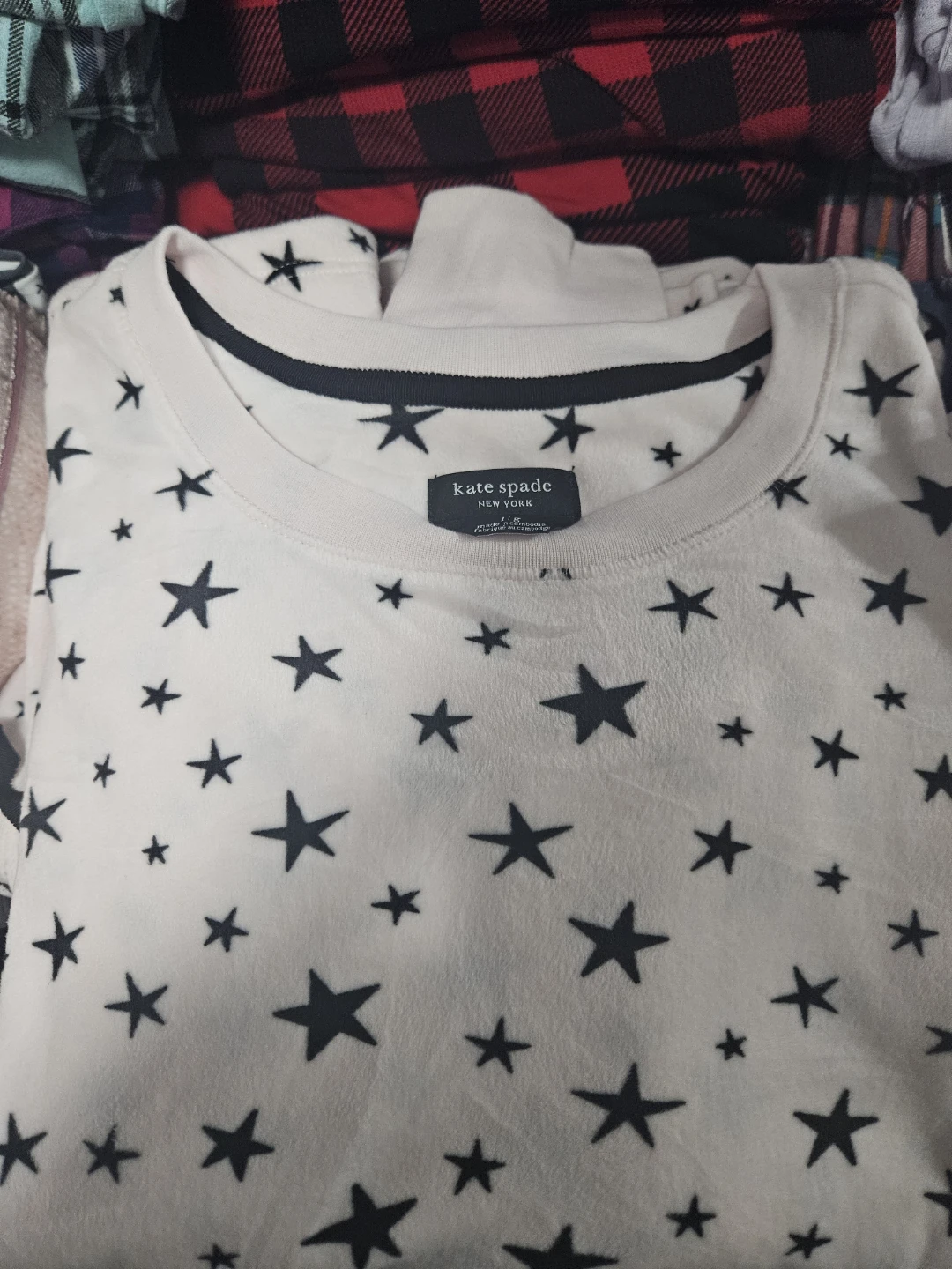 Kate Spade Star Print PJ Set
