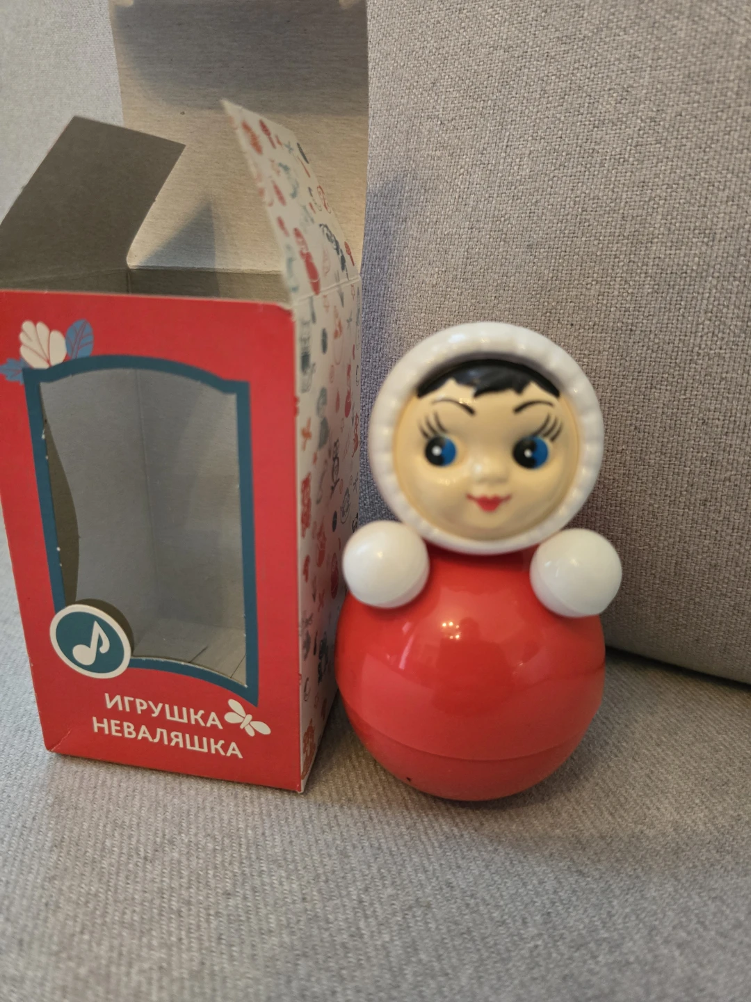 Classic Russian Roly-Poly Toy (Nevalyashka)