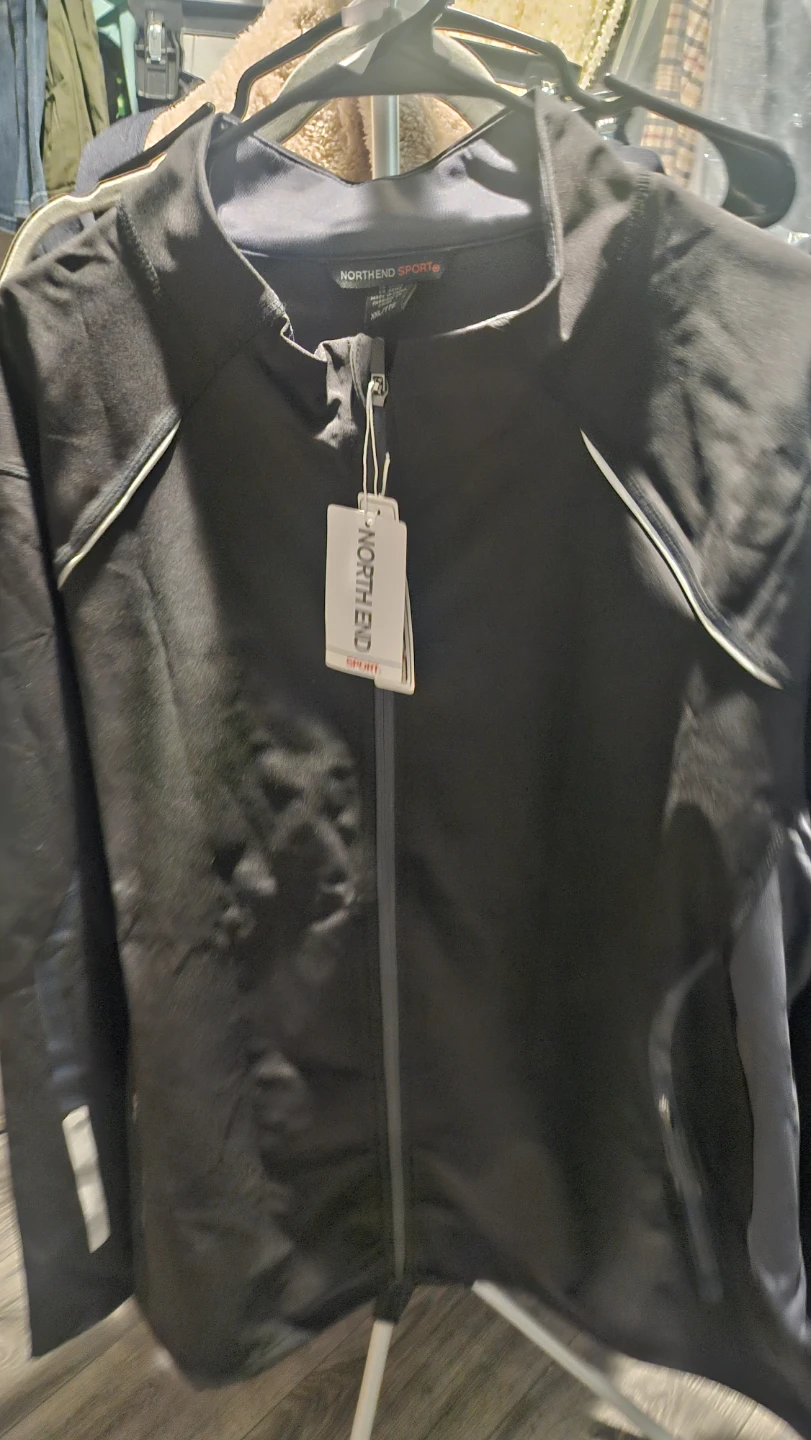 North End Sport Black Jacket New with Tags