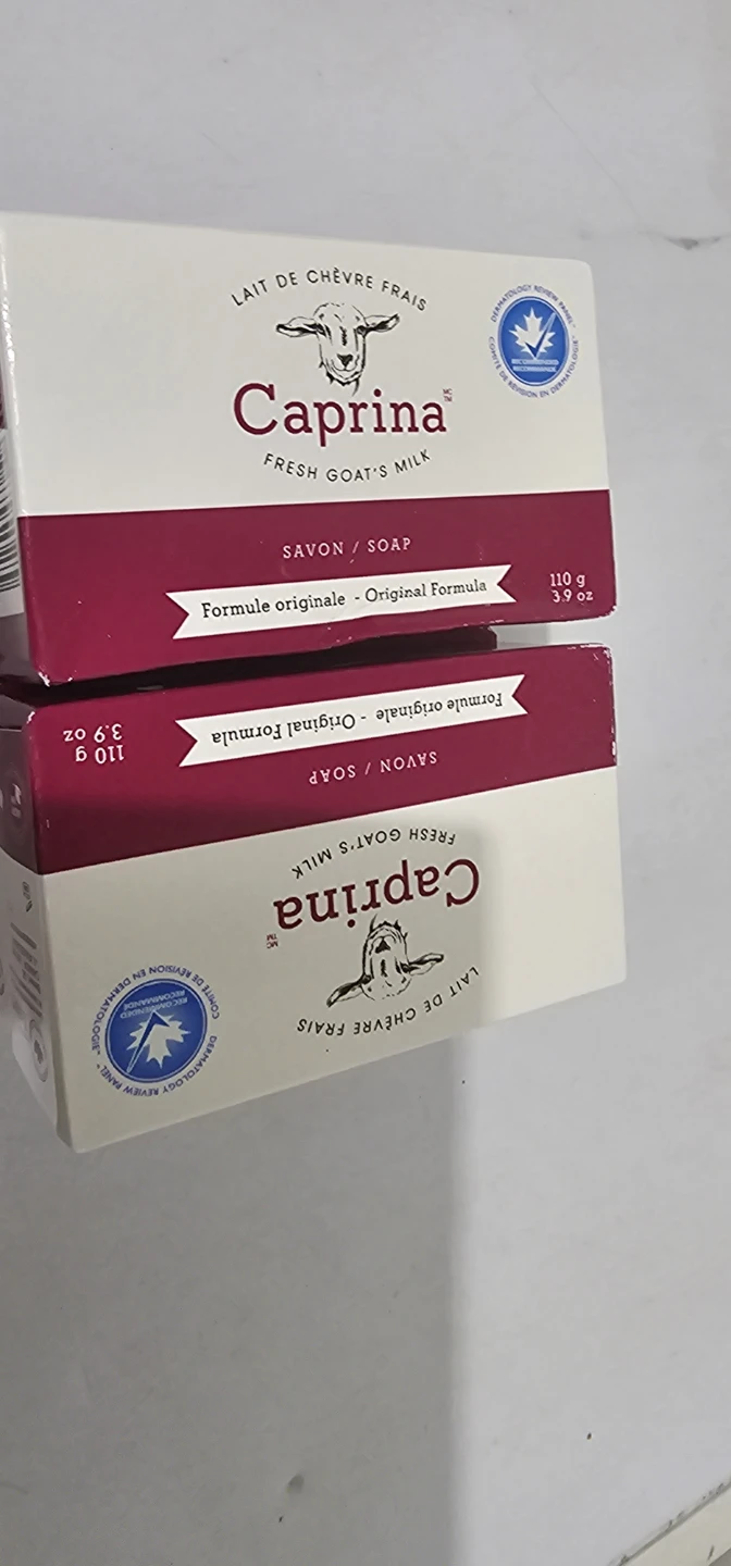 Caprina Fresh Goat's Milk Original Soap 2-Pack