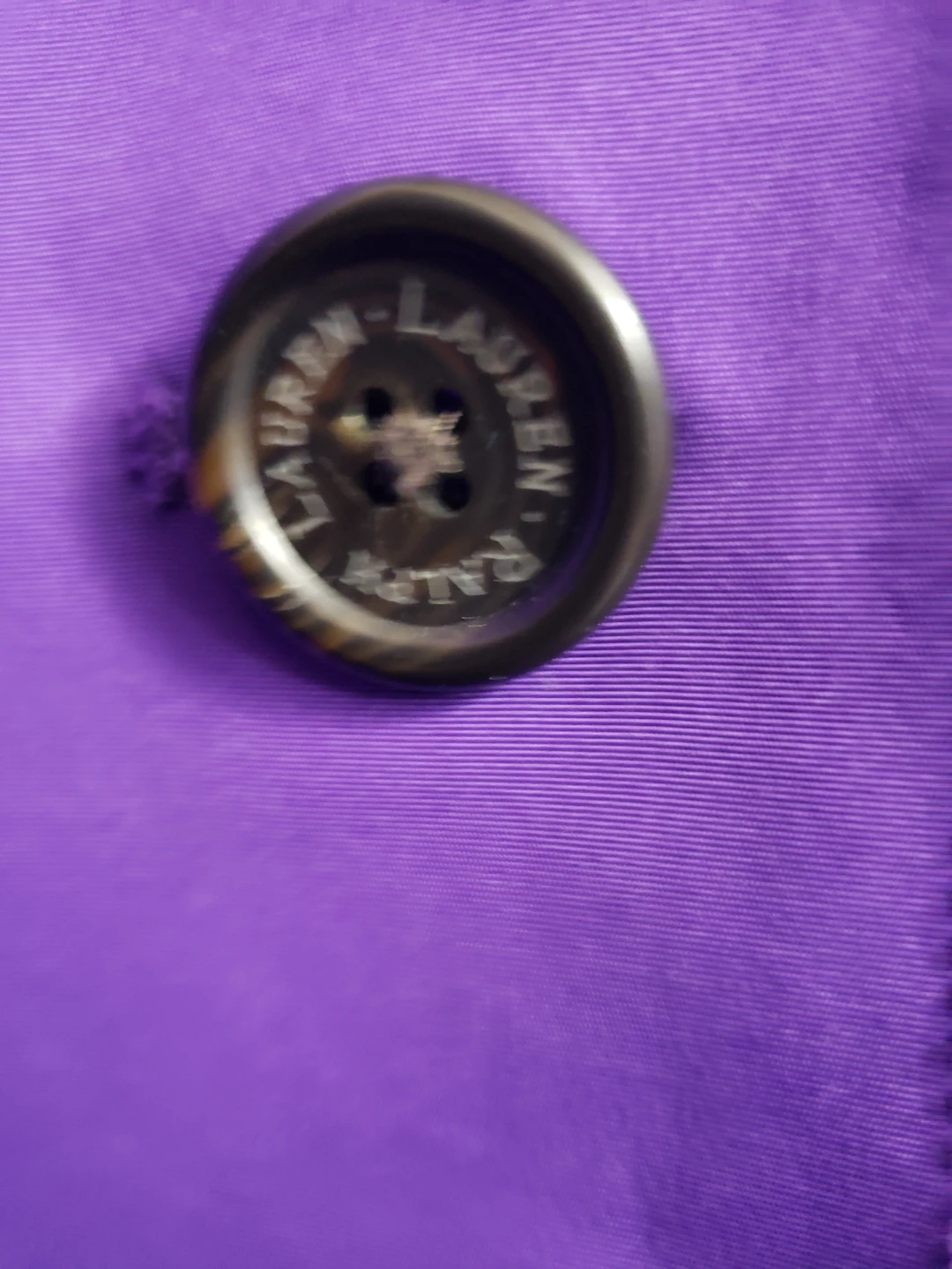 Lauren Ralph Lauren Purple Trench Coat - photo 4