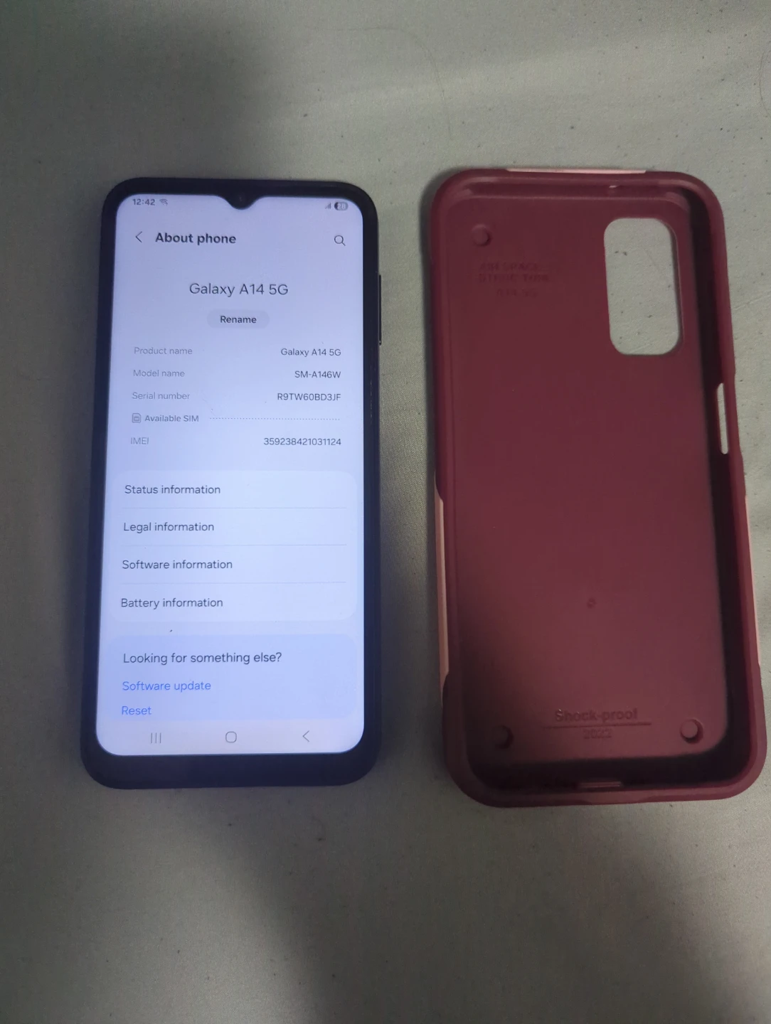 Samsung Galaxy A14 5G 64GB with Case - photo 2