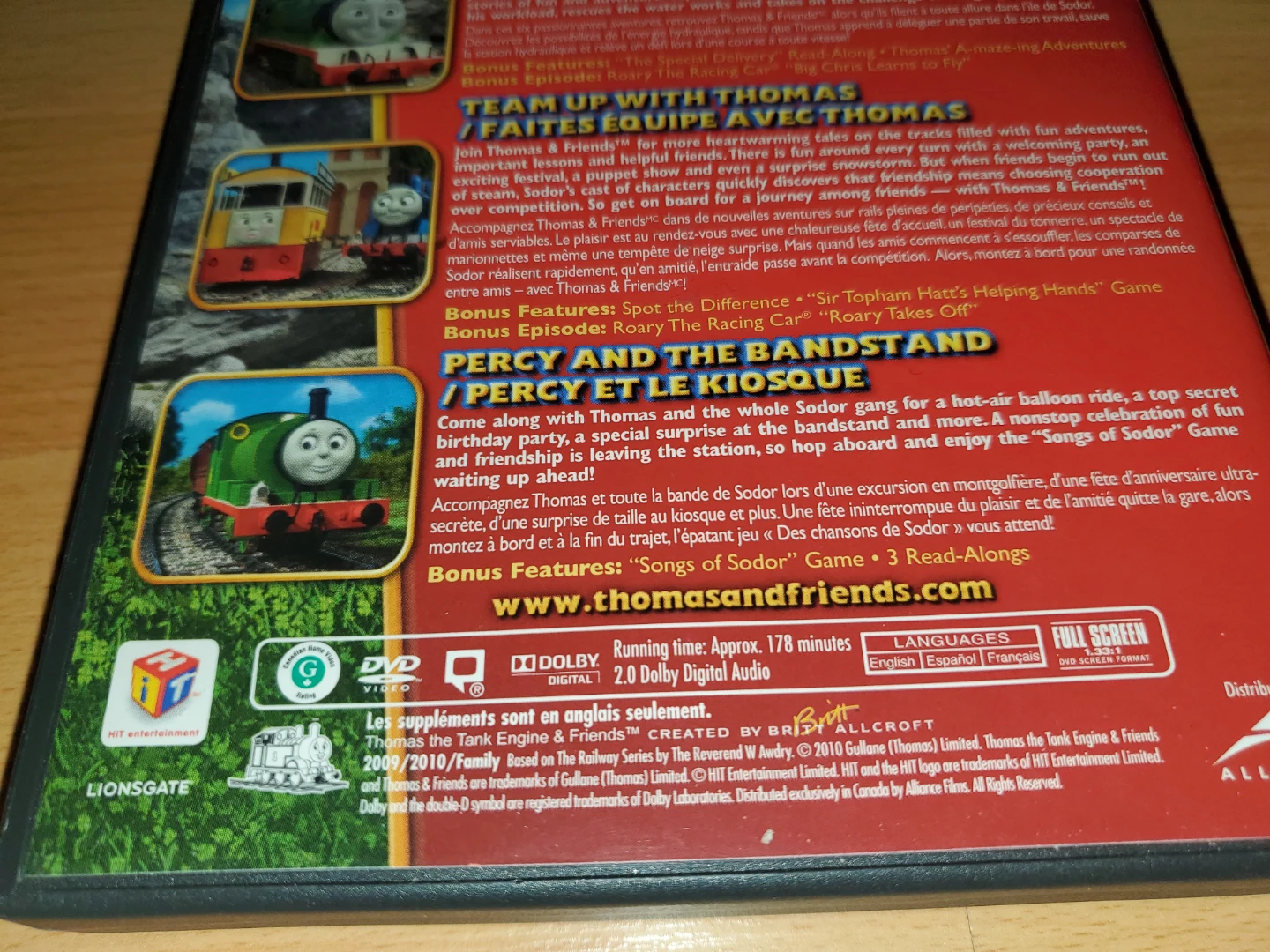 Thomas & Friends Adventure Pack 4-DVD Set - photo 4