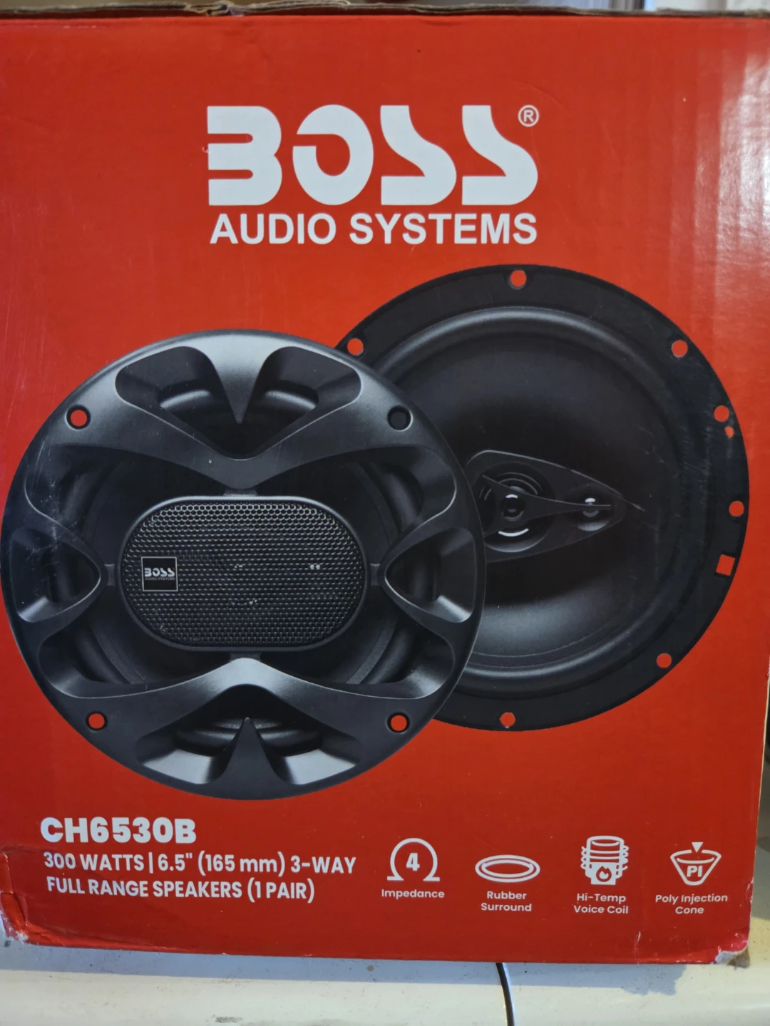 Boss Audio Systems CH6530B 6.5-inch 3-Way Speakers