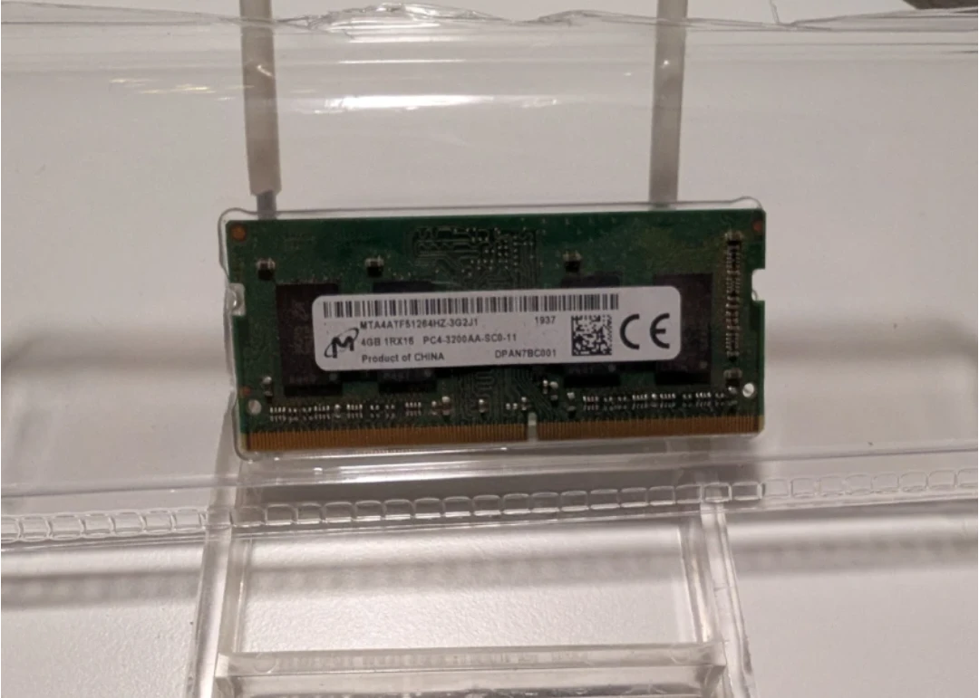 Micron 4GB DDR4 3200MHz SODIMM Laptop RAM - photo 4