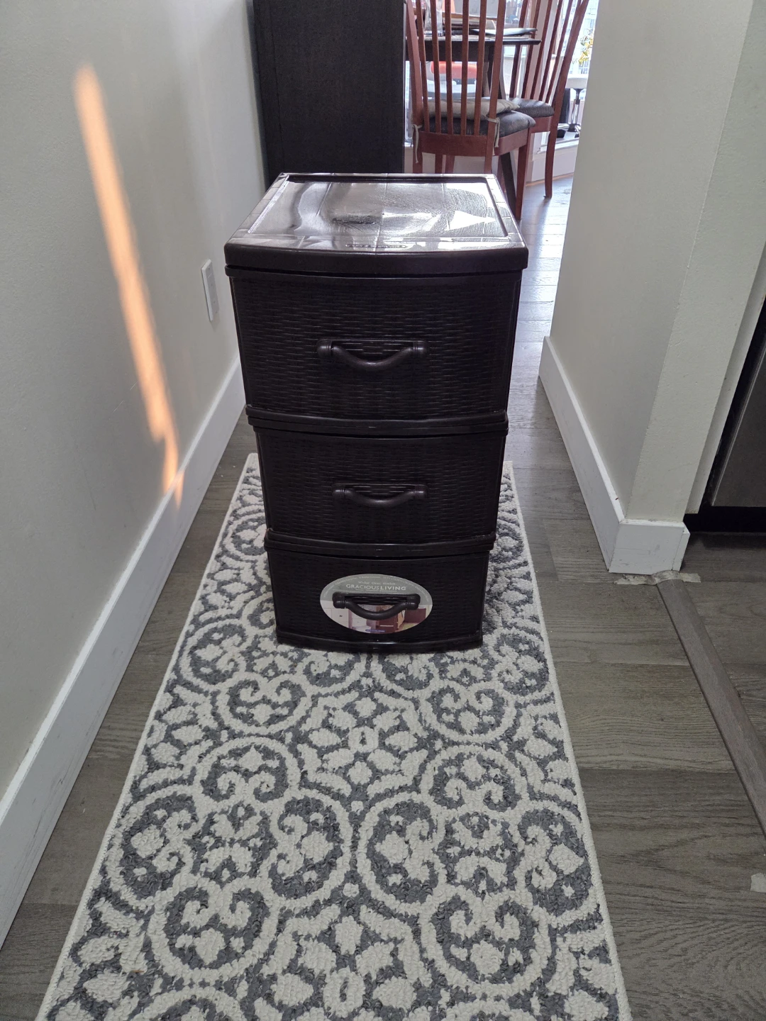 Gracious Living 3-Drawer Storage Tower