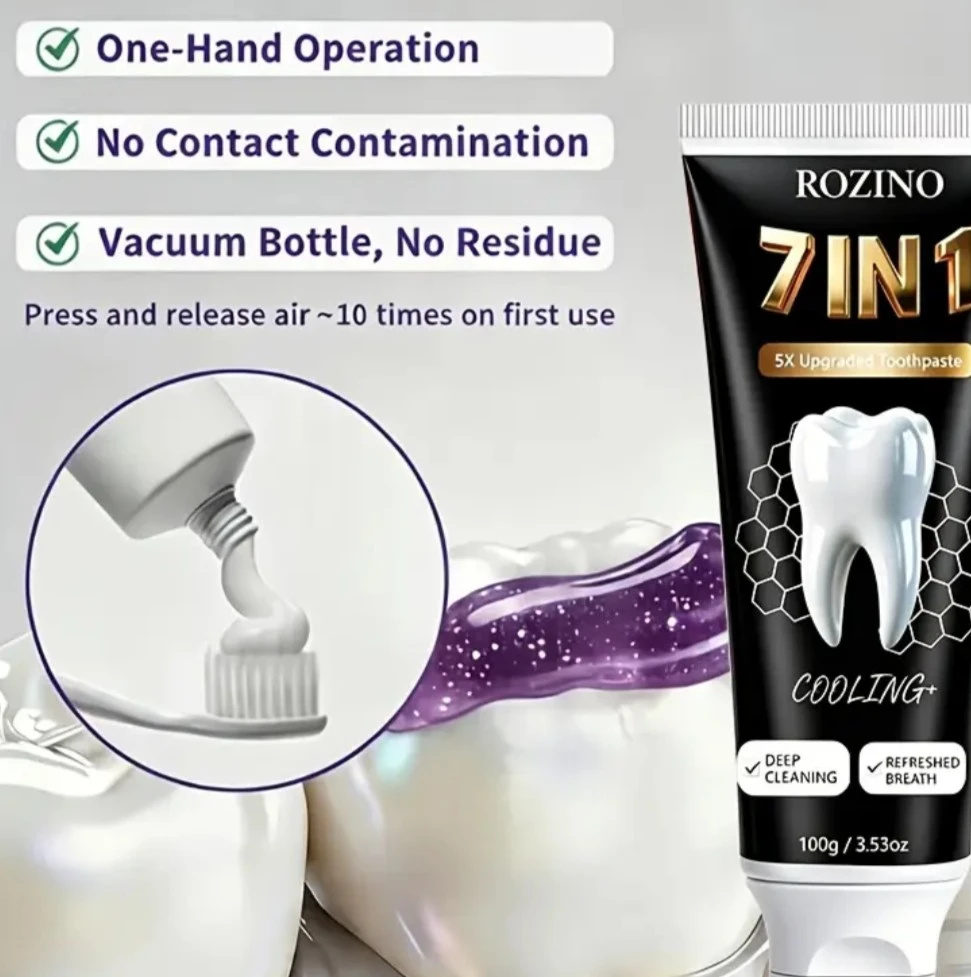 Rozino 7in1 Cooling Toothpaste 100g - photo 3