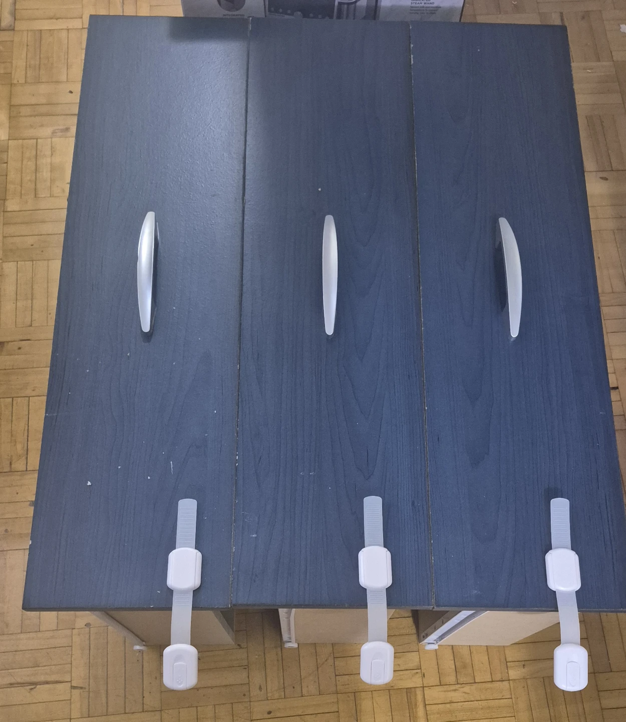 Blue dresser with mirror - photo 2