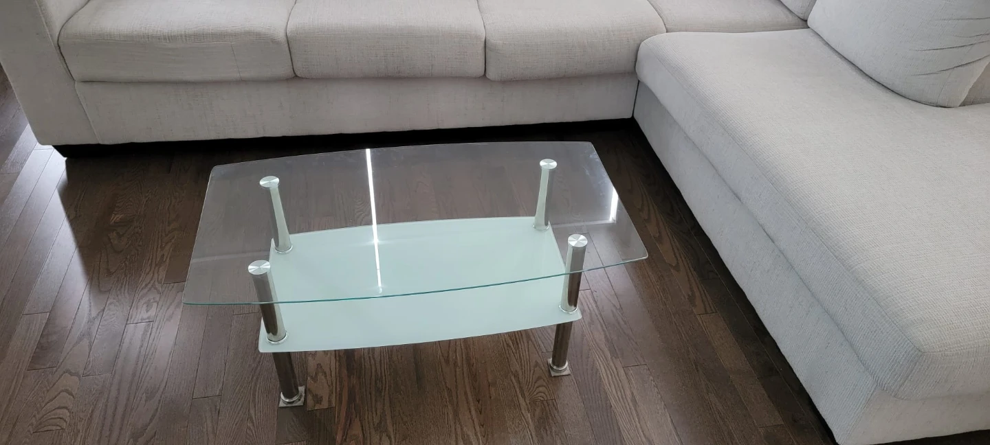 Modern Glass Coffee Table - photo 2