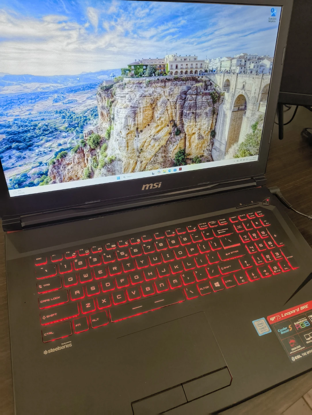 Gaming laptop msi i7-8750h grx1060 - photo 4