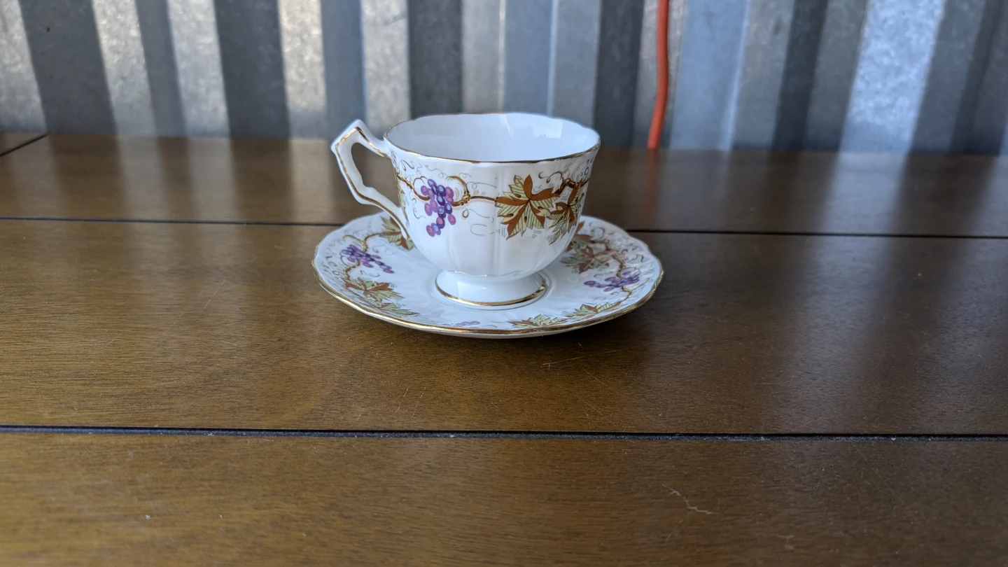 Aynsley Bone China Teacup and Saucer