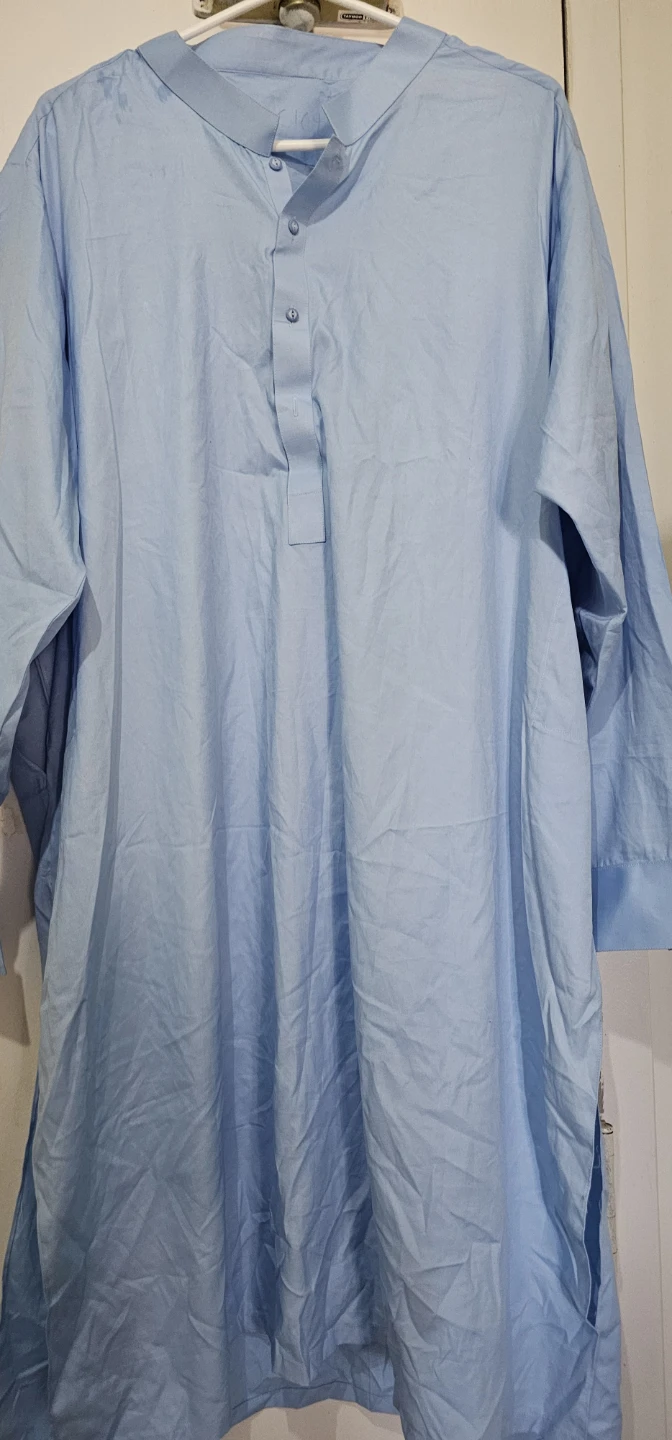Light Blue Long Sleeve Kurta