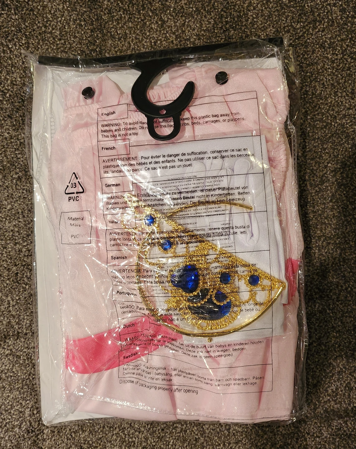 Leg Avenue Pink Princess Costume Size M - photo 2