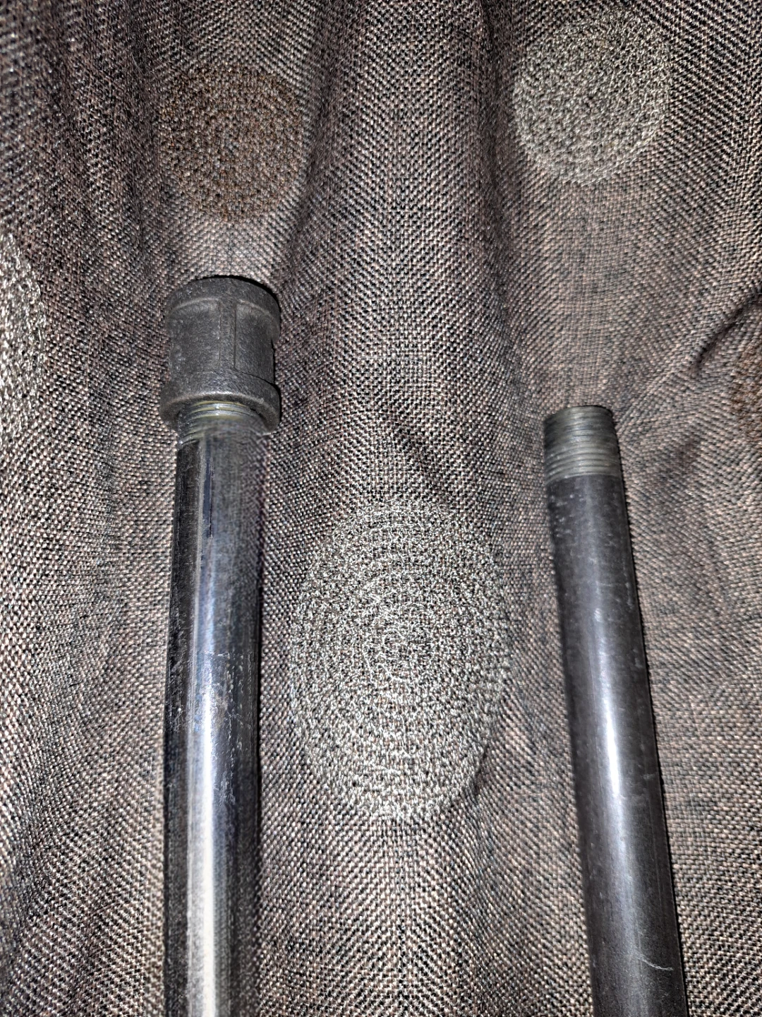 12' (feet) 1/2 Inch Black Iron Pipe/Coupling - photo 4