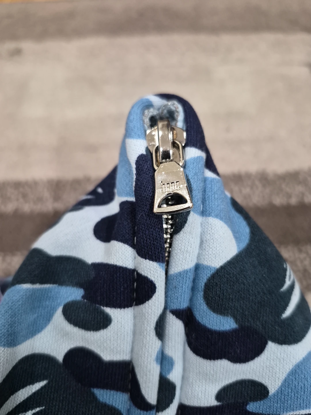 Blue Camo Bape Hoodie - photo 5