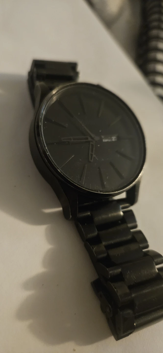 Nixon Black Minimalist Men's Watch