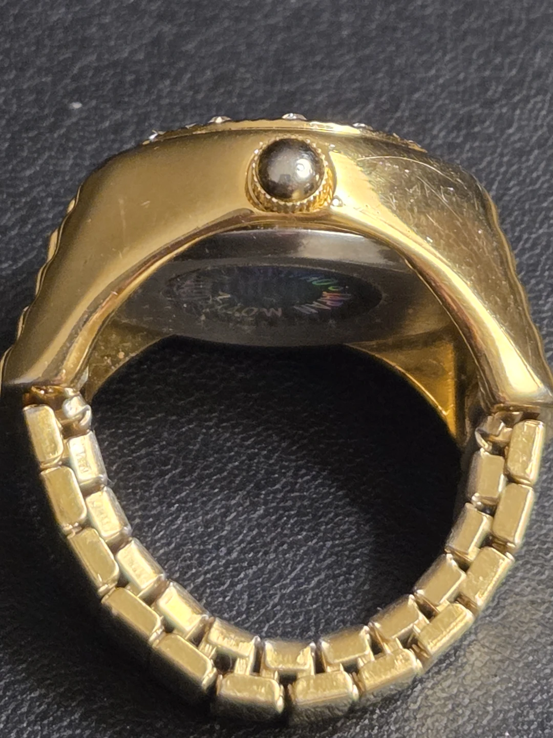 Milano Gold-Tone Ring Watch (Japan) - photo 5
