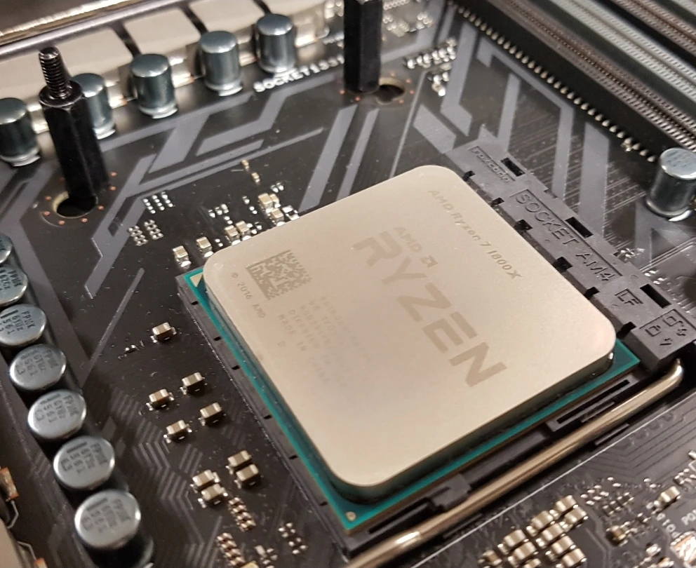 Motherboard Crosshair VI Hero AM4 and CPU Ryzen 7  1800X - photo 4