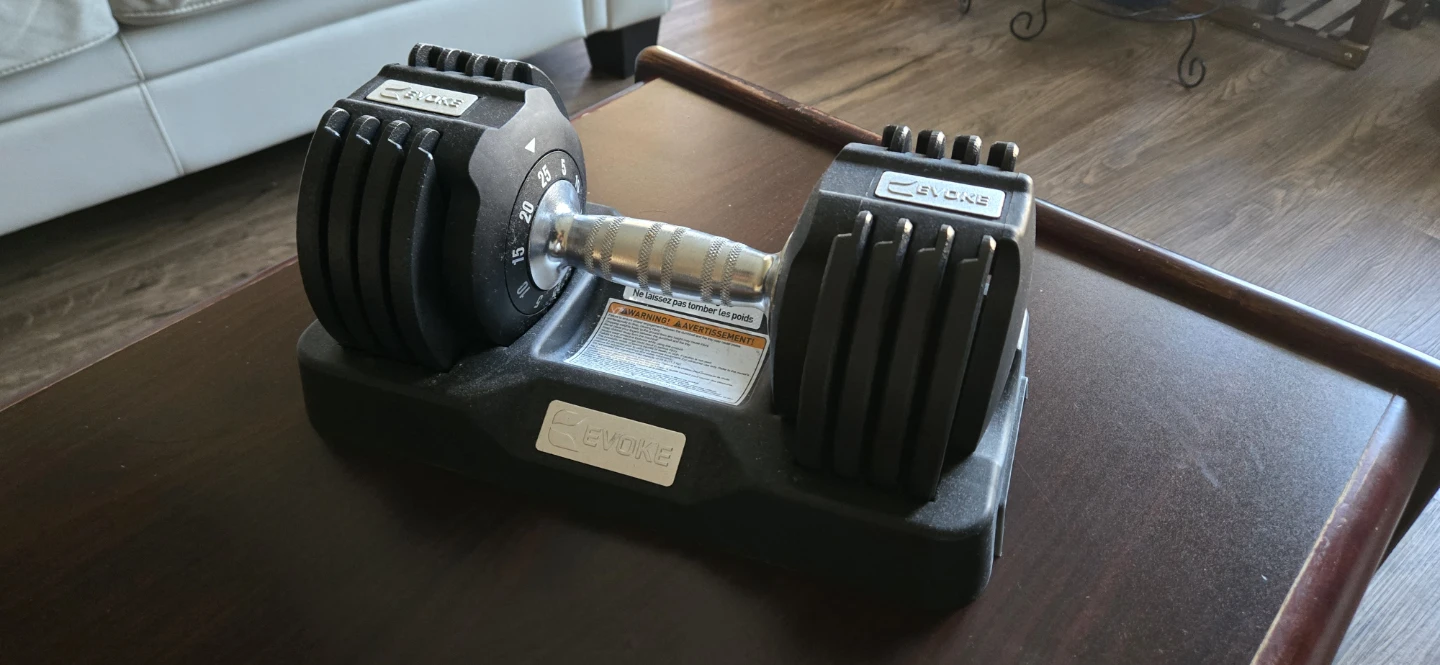 Evoke Adjustable Dumbbell - photo 2