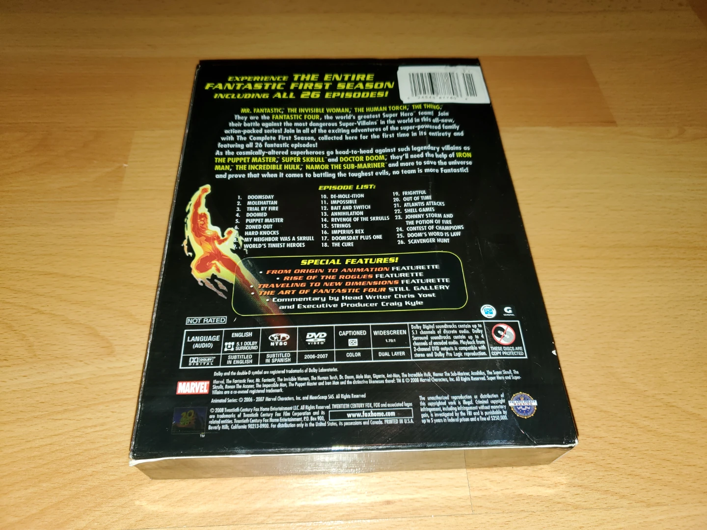 Fantastic Four: World's Greatest Heroes Season 1 DVD - photo 4