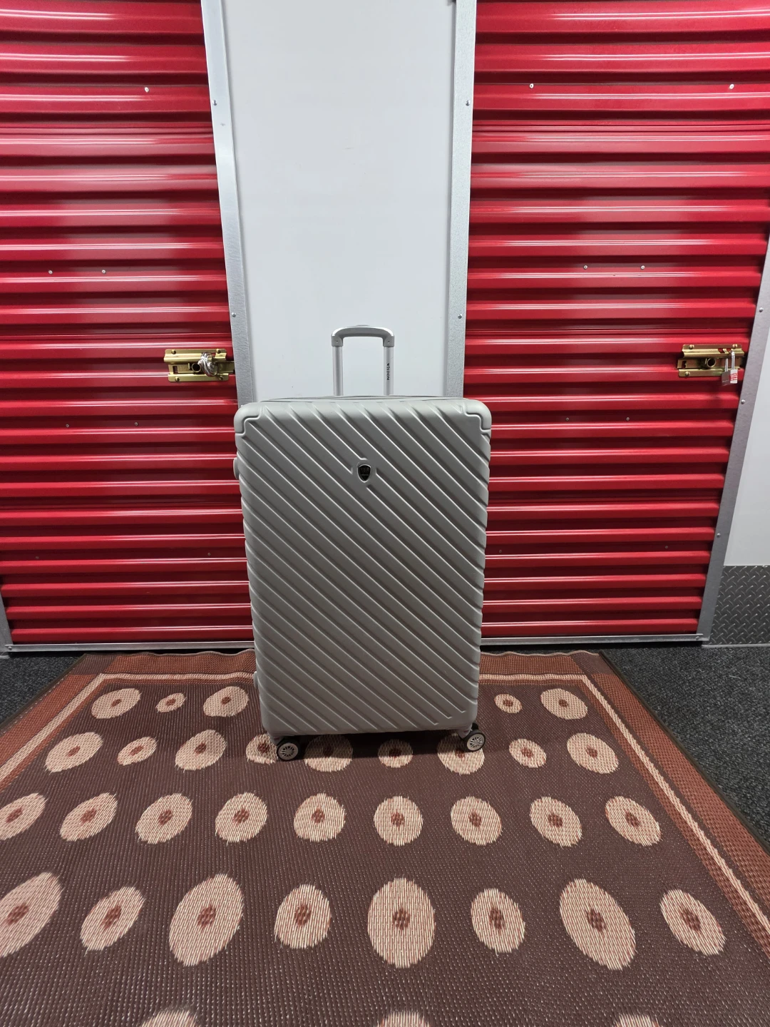 Wisdom Gray Hard-Shell Suitcase