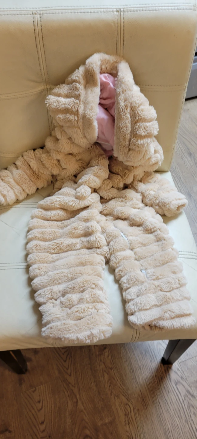 Liv & Lottie Faux Fur Snowsuit 9M