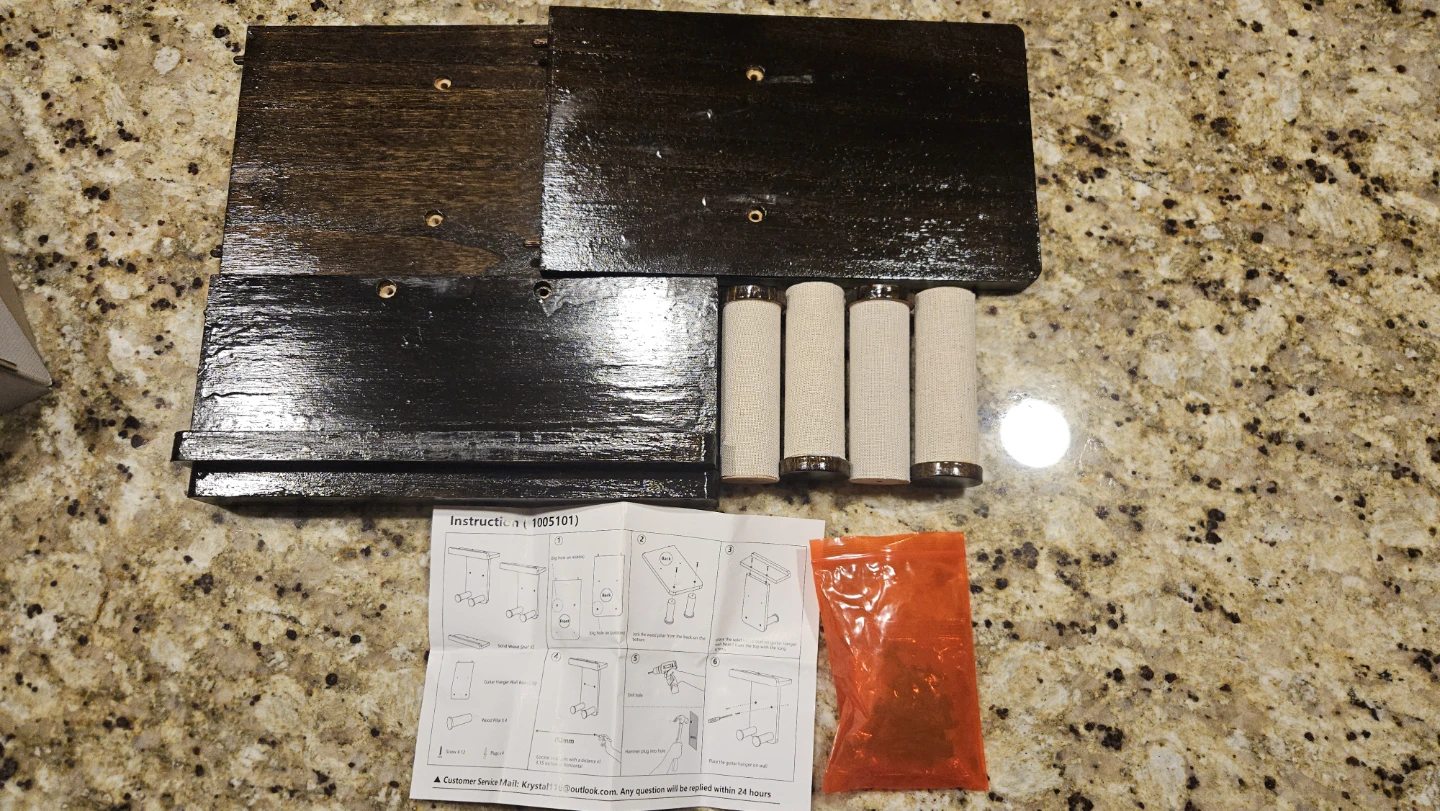 Guitar wall hanger x2 - photo 2