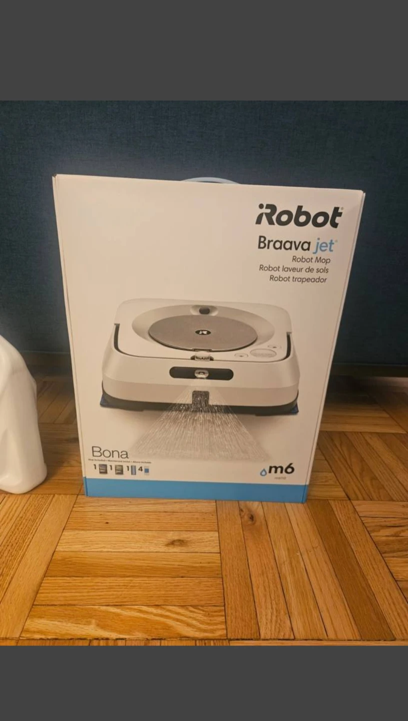 (FREE DELIVERY) Brand New iRobot Braava jet m6 Robot Mop