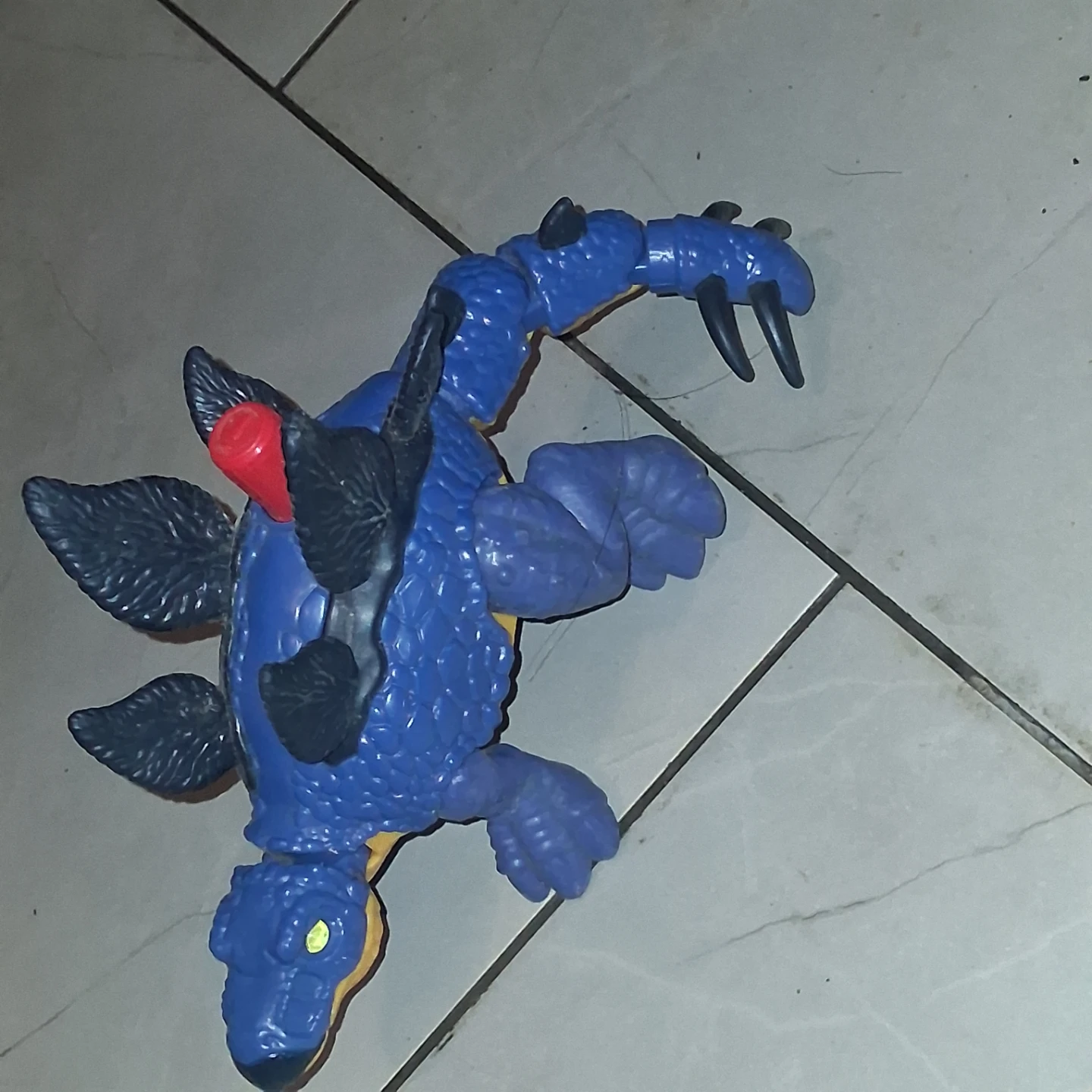 Blue Dinosaur Toy Figure - photo 2