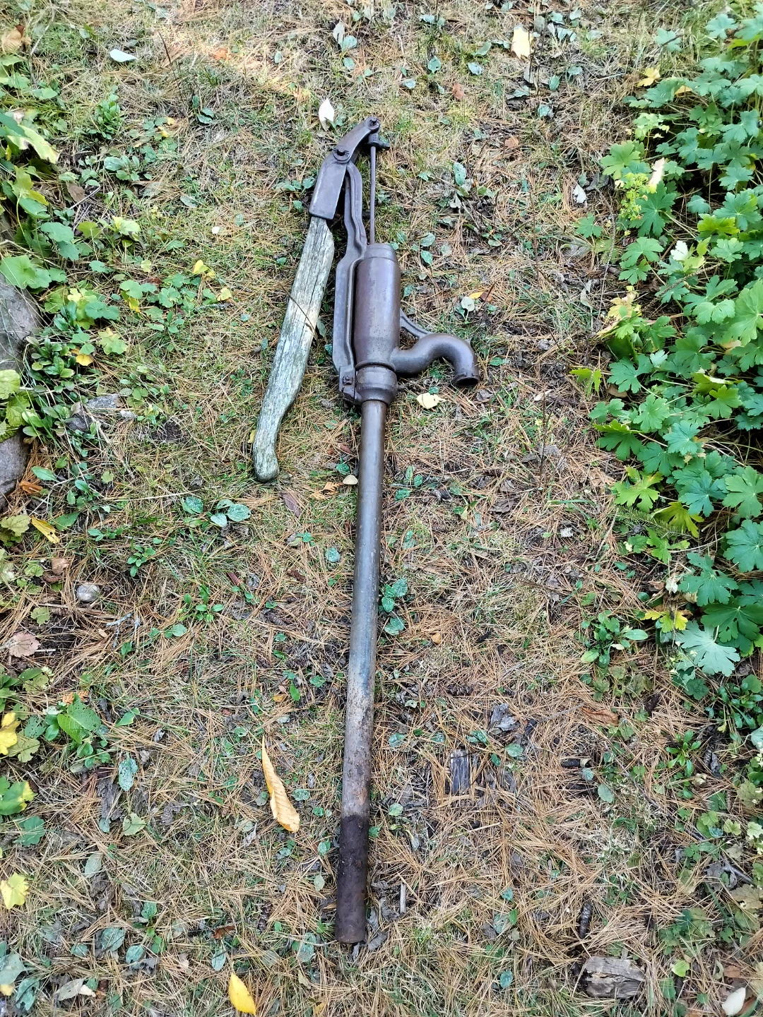 Vintage Cast Iron Hand Water Pump - photo 5