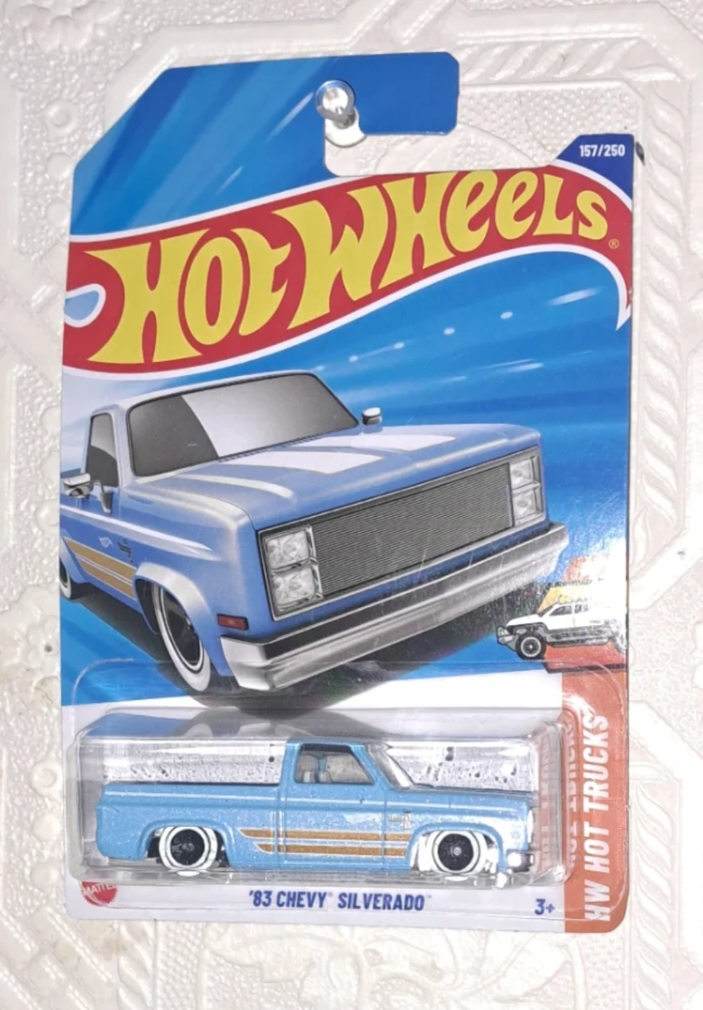Hot Wheels 83 Chevy Silverado Diecast Truck