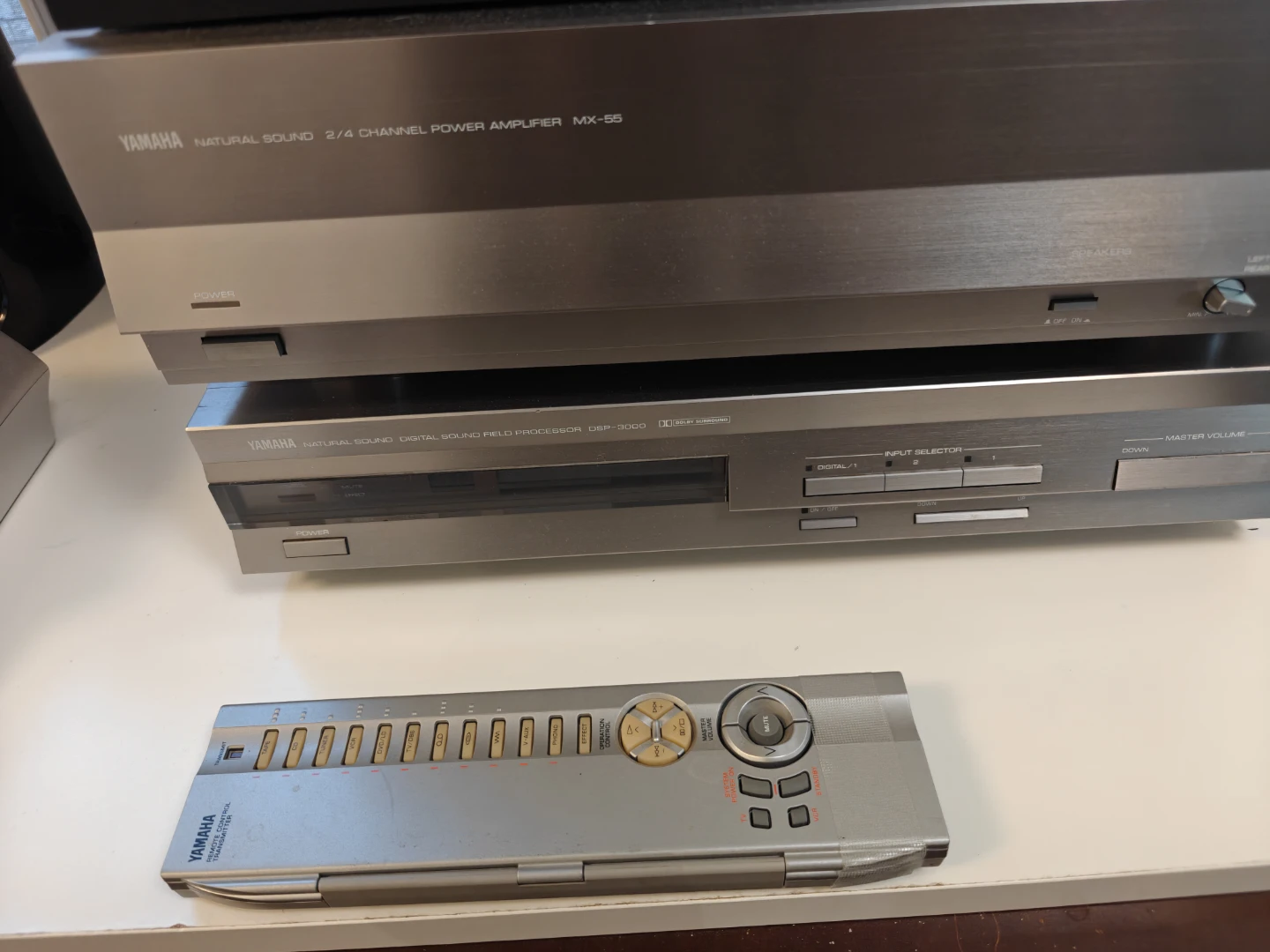 Yamaha Amplifier MX-55 and DSP-3000 Processor - photo 5