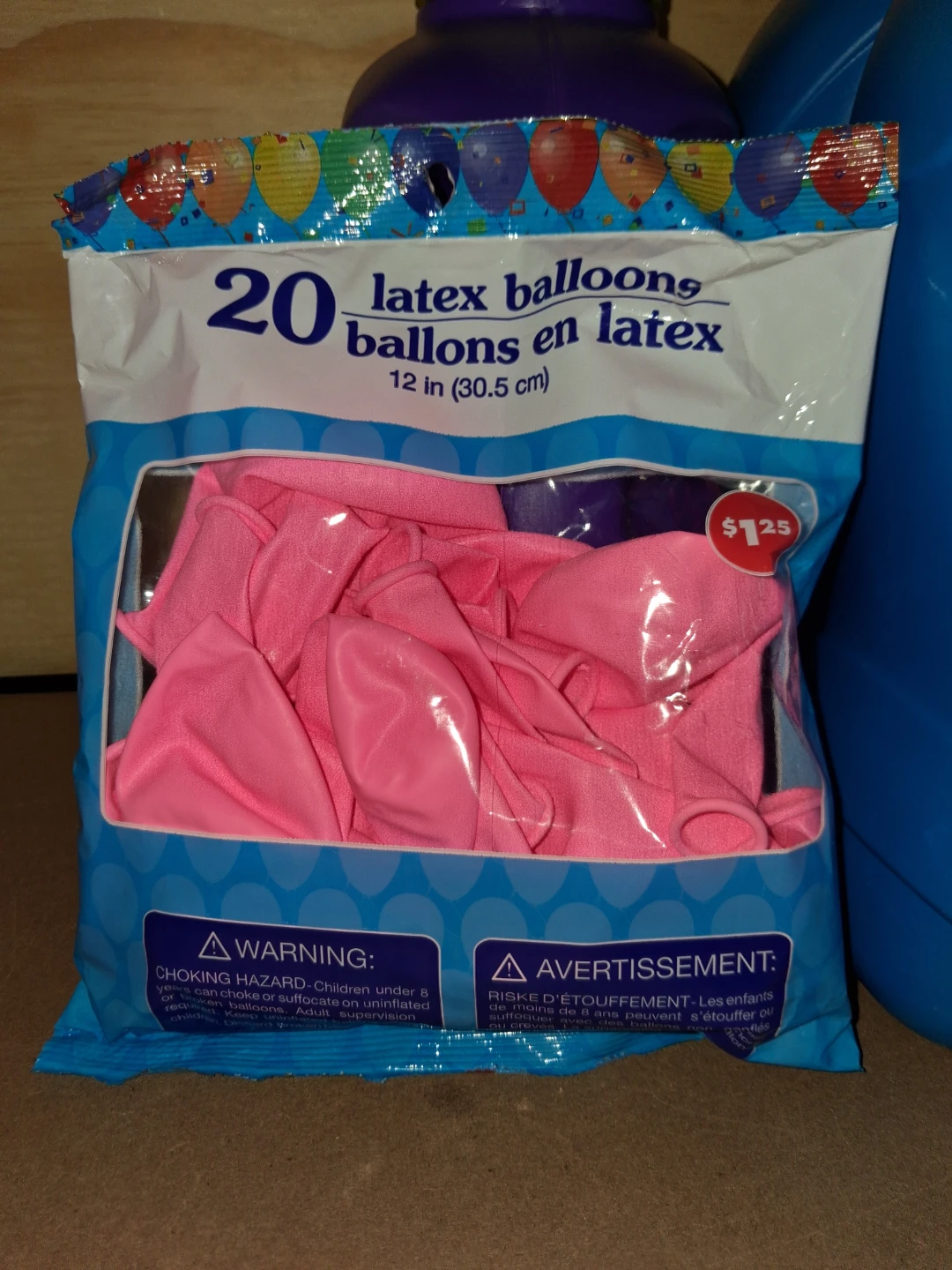 20 Pink Latex Balloons 12 Inch