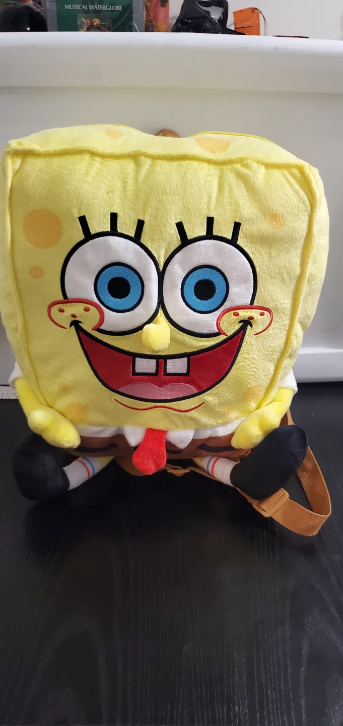 Nickelodeon Spongebob Squarepants Plush Backpack